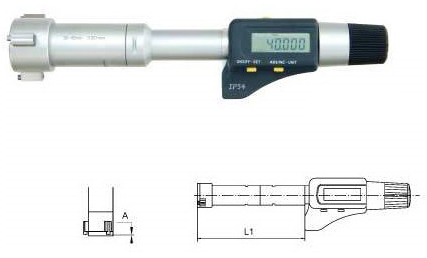 Нутромеры цифровые трехточечные (2-50 мм)